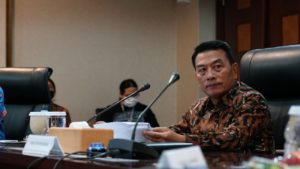 Caption Foto: Kepala Staf Presiden RI Dr. Moeldoko dalam diskusi dengan insan pers merespon dampak pandemi Covid-19 terhadap industri media di Gedung Bina Graha,