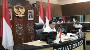 Kepala Staf Presiden, Dr.Moeldoko menjadi pembicara kunci Rapat Pimpinan Nasional III Majelis Nasional KAHMi, Selasa (9/6)